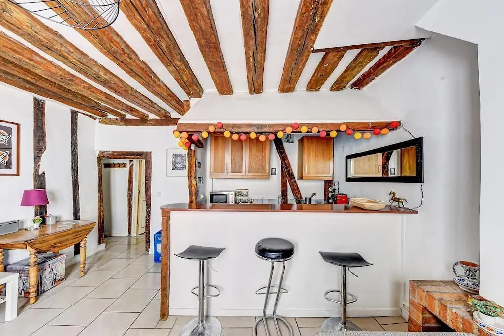 Apartament Charmant, Atypique Et ! Paryż
